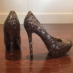 Bakers Sequin Heels
